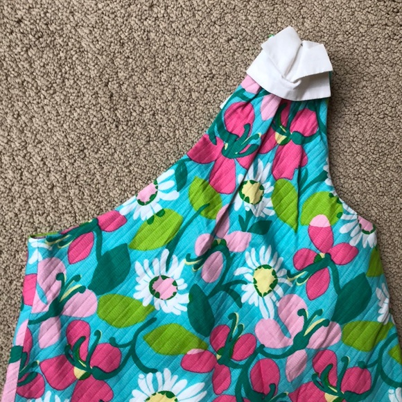 Lilly Pulitzer Other - Lilly Pulitzer girls size 8 one shoulder dress